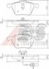 A.B.S. 37240 OE Brake Pad Set, disc brake